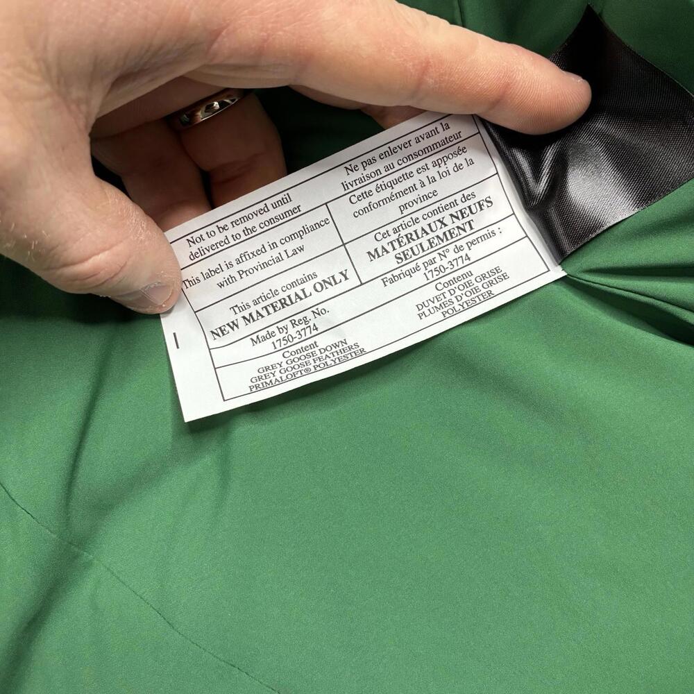 Lululemon Wunder Puff Cropped Vest Womens Everglade Green EVRG LW4BTNS 600 Fill - Picture 12 of 15